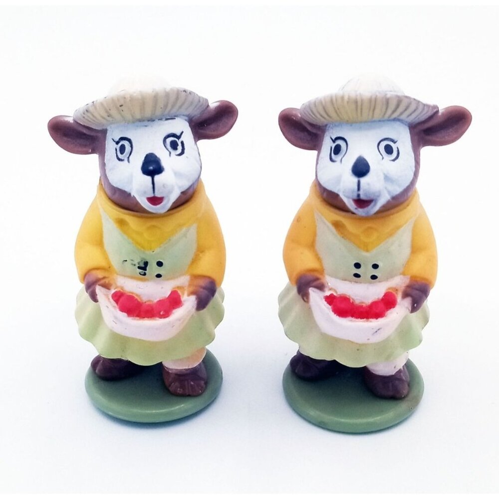 Richard Scarry Puzzletown Mrs Goat Playskool Busytown Figures Vintage 1976 2.25